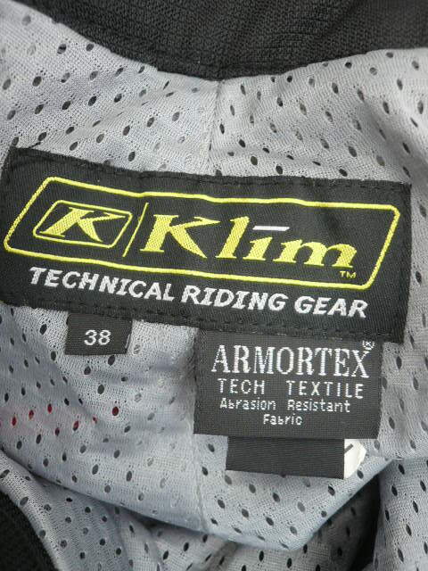 未使用◆KLIM ライディング パンツ メンズ 38 赤黒 バイク ARMORTEX ナイロン製 メッシュ テクニカルライディングウェア クライム〇4-224yの画像9