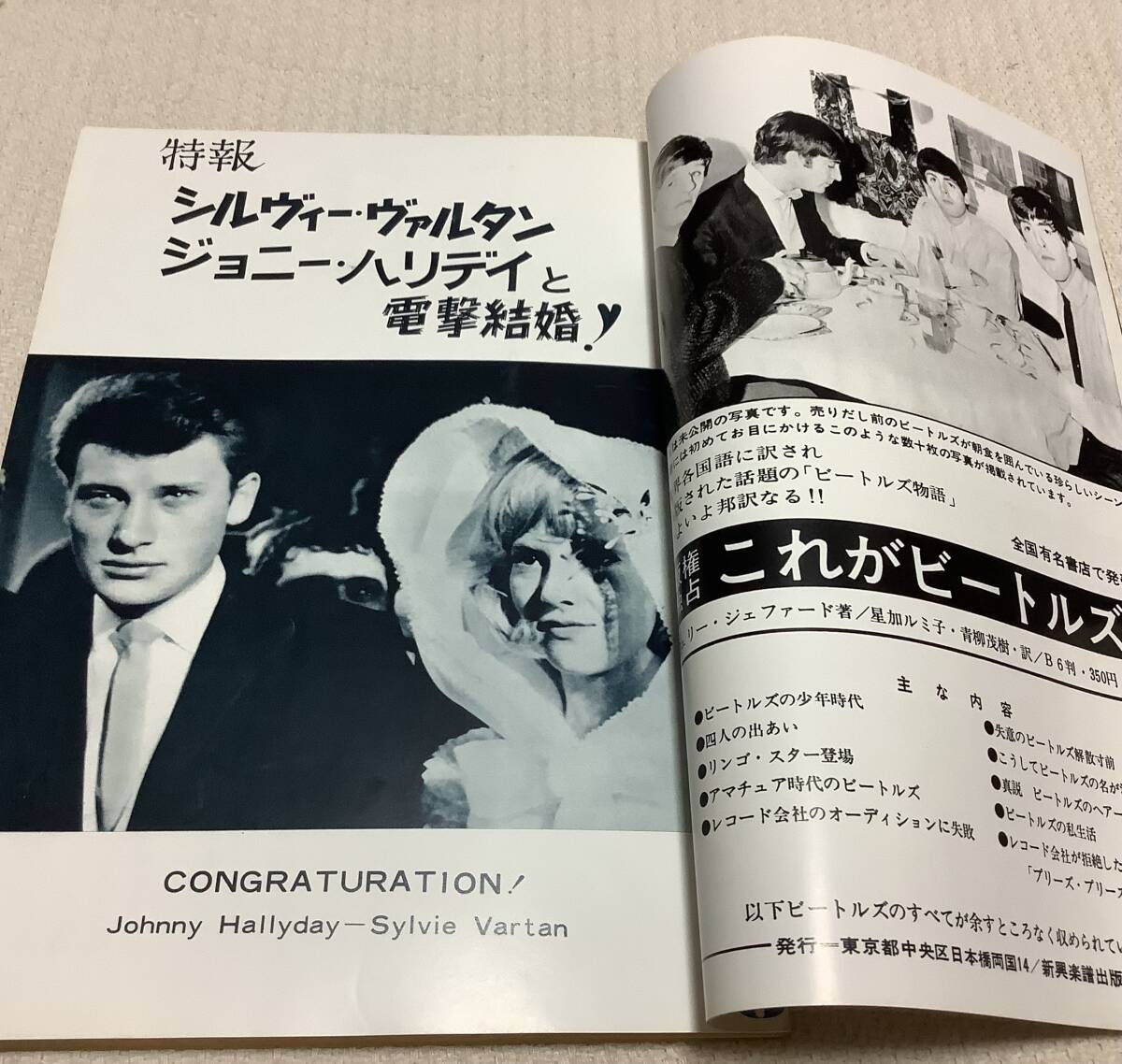 ポピュラー・ミュージックの雑誌 ミュージック・ライフ 1965年6月号 music life 昭和40 古本 雑誌 デイヴ・クラーク・ファイブの画像2