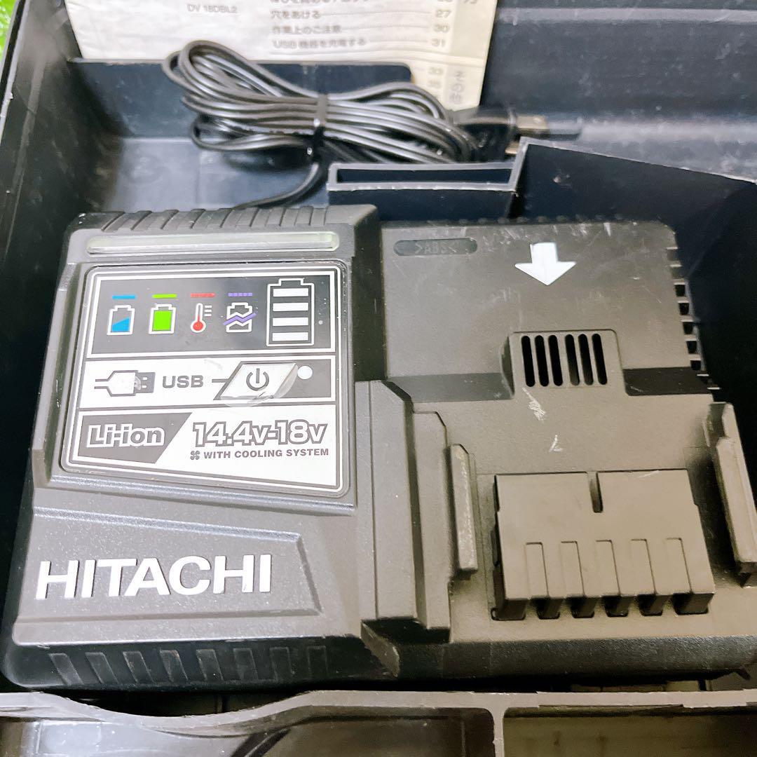 HITACHI 14.4v コードレス振動ドライバドリル dv 14dbl2の画像5