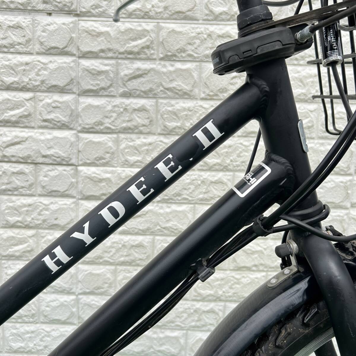 [Q13 сейчас ][ прямой доставка ограничение Kyoto city . видеть район ] [ текущее состояние лот ] Bridgestone HYDEE.Ⅱ высокий ti велосипед с электроприводом 26 дюймовый 