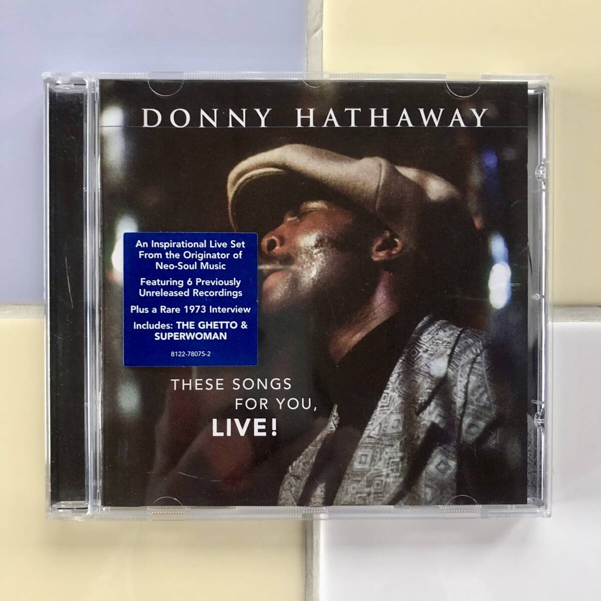 Donny Hathaway / These songs for you, LIVE! / ダニー・ハサウェイ/ RHINO _画像1