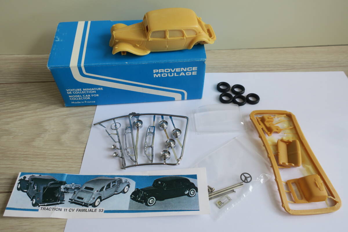 1/43 KIT / PROVENCE MOULAGE / CITROEN TRACTION 11CV FAMILIALE 1953 / プロバンス ムラージュ / シトロエン トラクシオン アヴァン の画像2