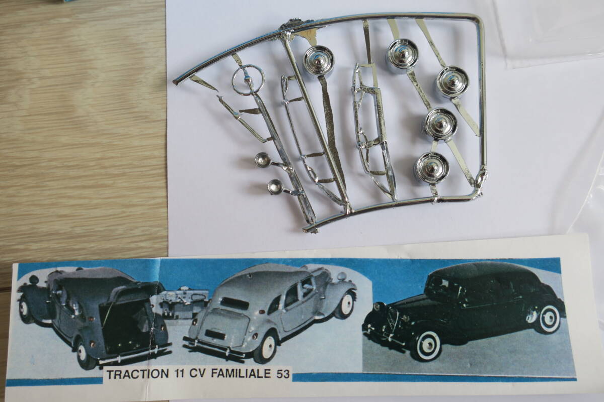 1/43 KIT / PROVENCE MOULAGE / CITROEN TRACTION 11CV FAMILIALE 1953 / プロバンス ムラージュ / シトロエン トラクシオン アヴァン の画像5