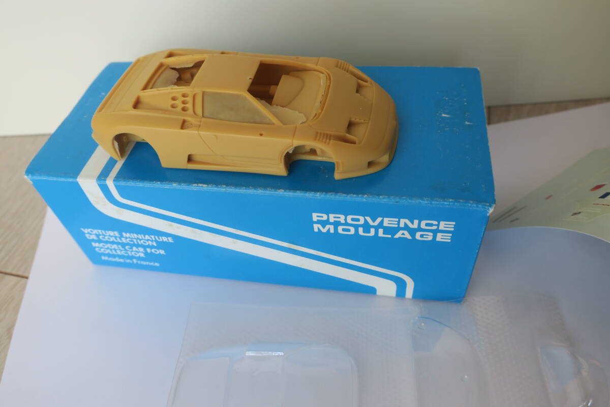 1/43 KIT / PROVENCE MOULAGE / BUGATTI EB110 / LE MANS 1994 / プロバンス ムラージュ / ブガッティ / ルマン (STANZANI, レジンキットの画像4