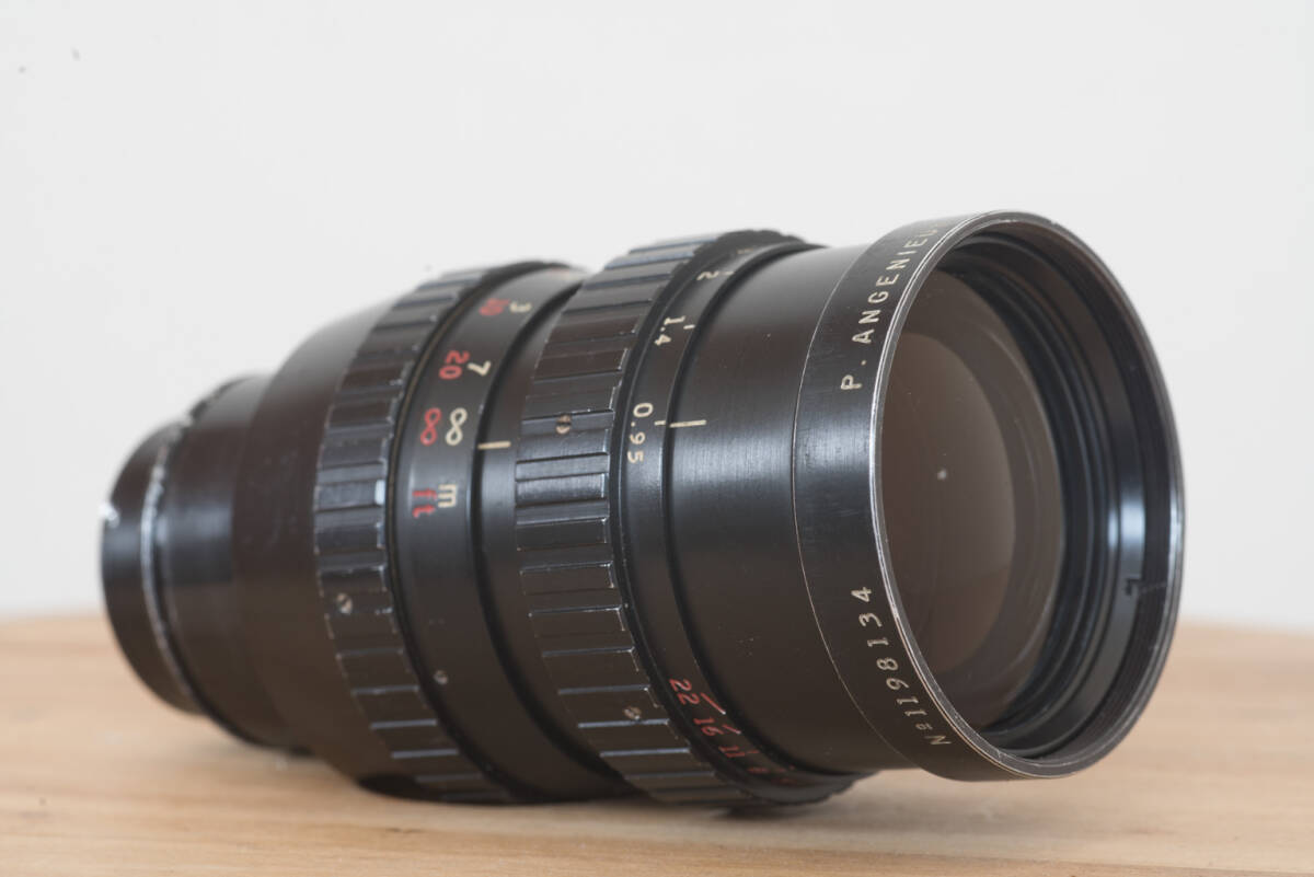 【希少】P.ANGENIEUX PARIS 25mm F0.95 Type M2 アンジェニュー Arriflex アリフレックスマウント シネレンズ フランス製_画像2