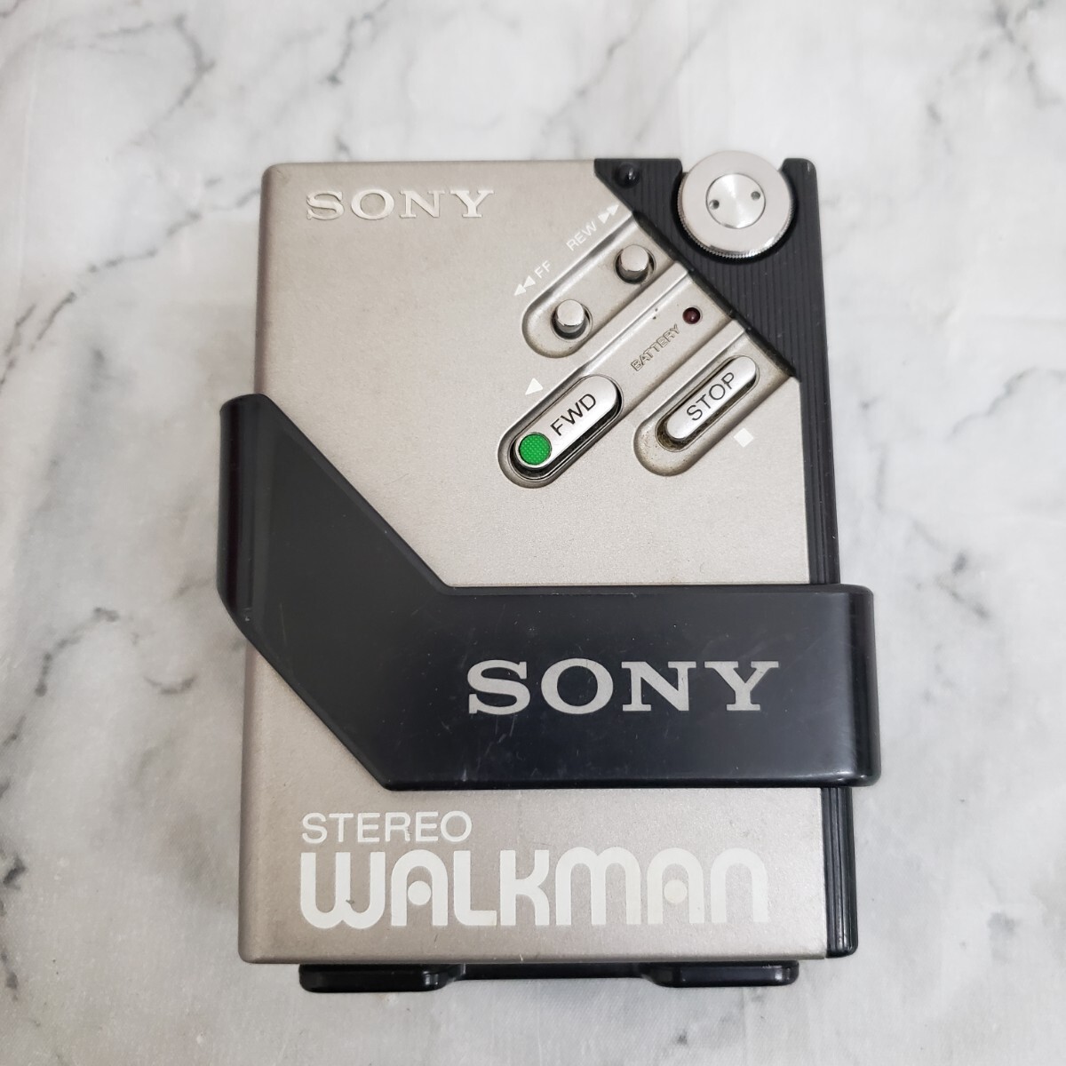 SONY Sony portable cassette player WALKMAN WM-2 case attaching Junk 