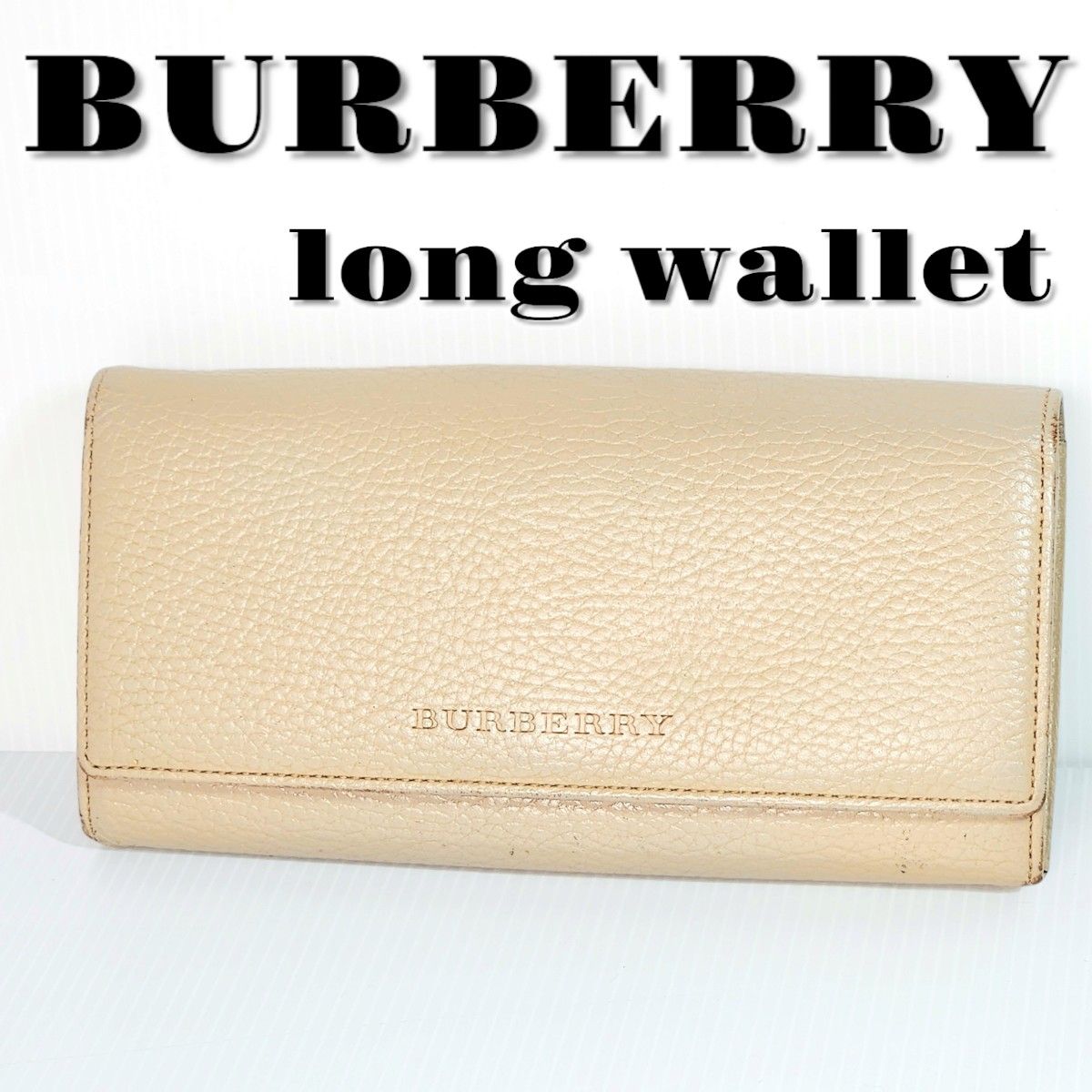 BURBERRY バーバリー 長財布 ノバチェック レディース 中古