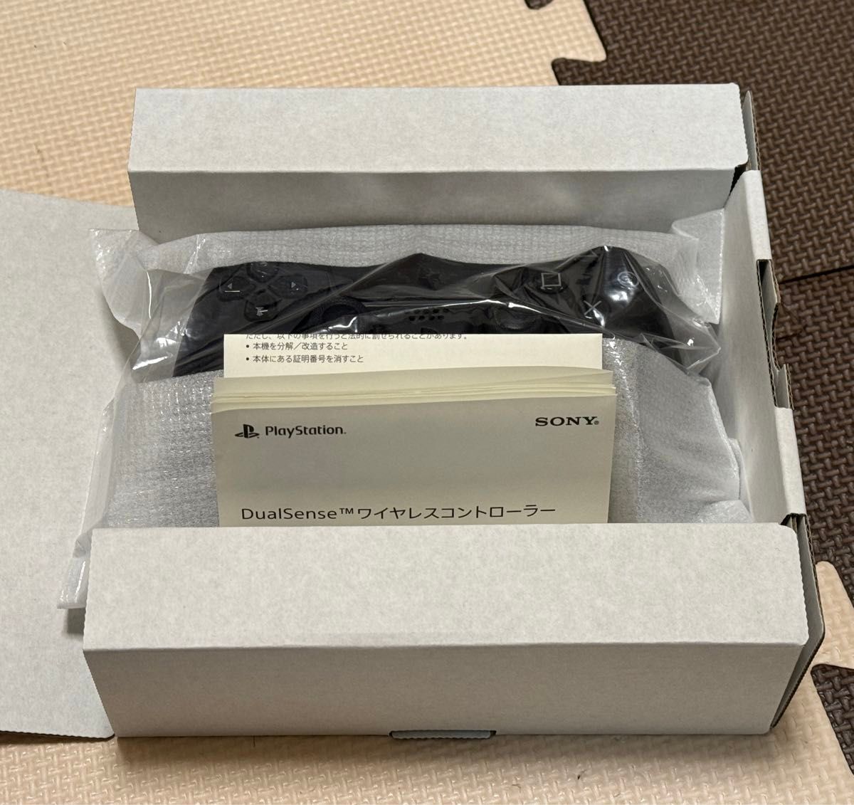 PS5 DualSense ワイヤレスコントローラー ミッドナイトブラック CFI-ZCT1J01 SONY