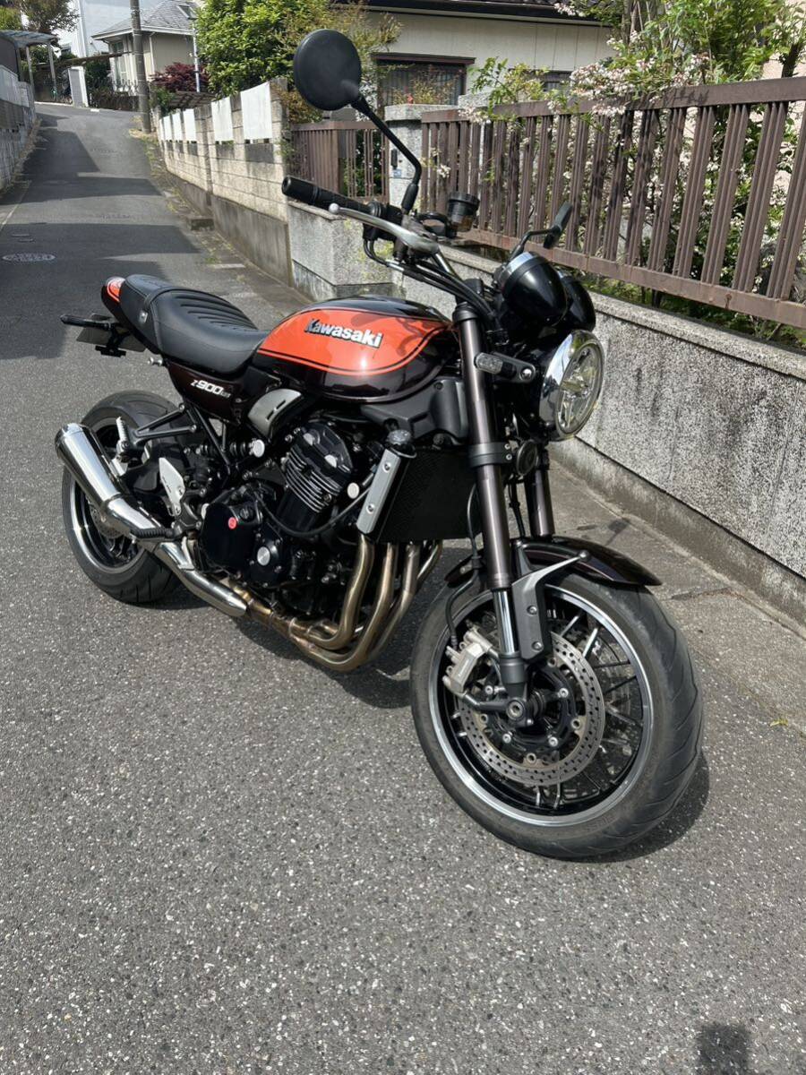 カワサキ Z900RS 火の玉カラー　車検7年7月まで　走行8500㌔　Z1 Z2 ゼファーなど_画像2