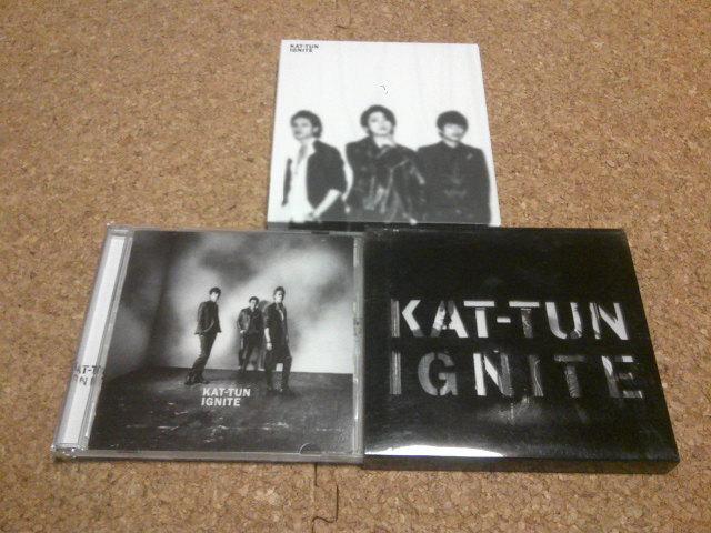 KAT-TUN【IGNITE】★アルバム★通常盤+初回限定盤・3セット★3CD+2DVD★_画像1