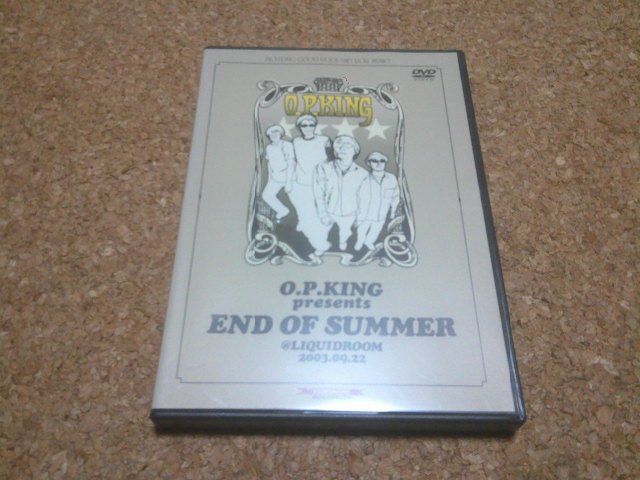 【O.P.KING presents END OF SUMMER＠LIQUIDROOM 2003.09.22】★ライブDVD★（奥田民生・YO-KING）★_画像1