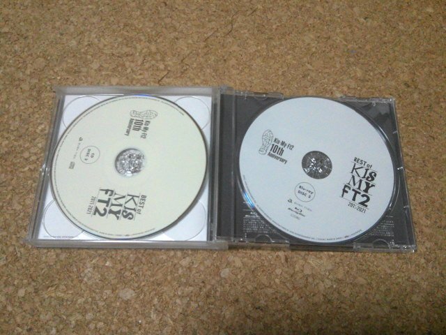Kis-My-Ft2【BEST of KIS-MY-FT2】★ベスト・アルバム★2CD+Blu-ray★_画像3