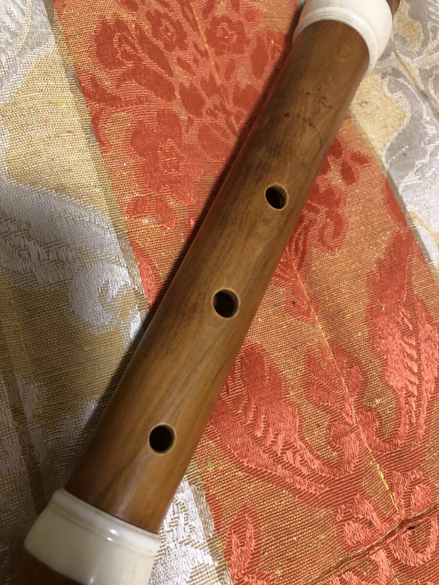 Giovanni Tardino Buffardin baroque flute A=415の画像3