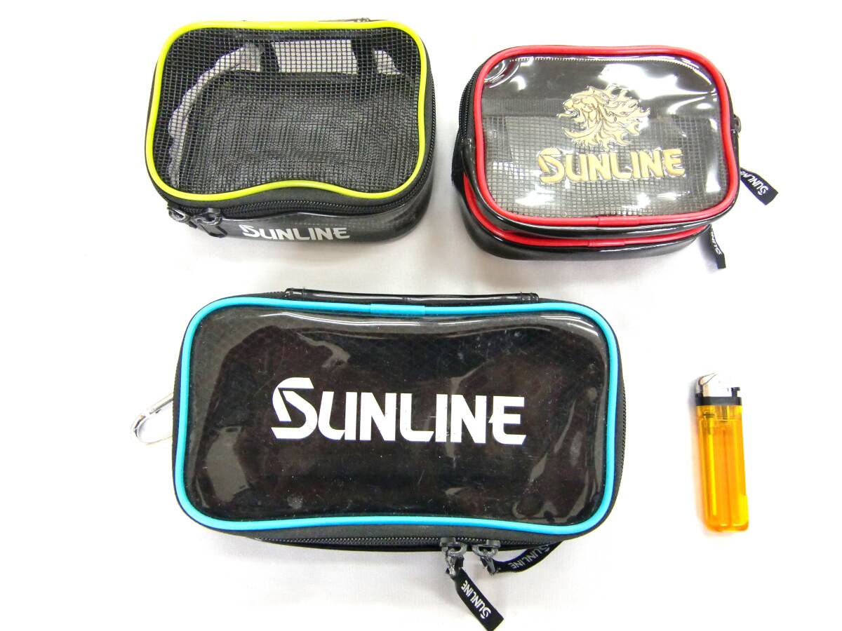  secondhand goods Sunline pouch 3 piece set 