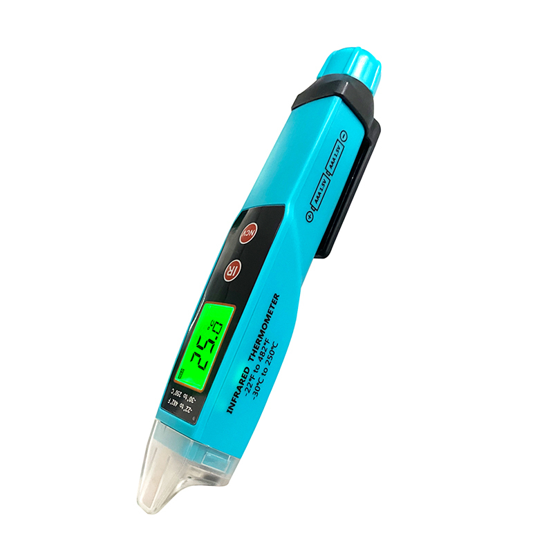 AC検電器 IR温度計 LEDライト付き 3in1 多機能ボルトチェッカー AC検電器 IR温度計 LEDライト付き 3in1 多機能ボルトチェッカー