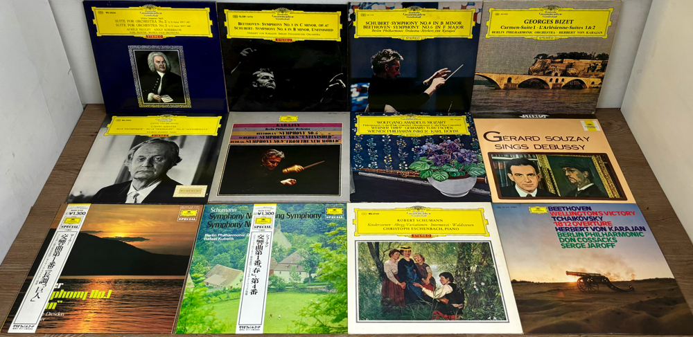 グラモフォン クラシック 60枚 LP レコード 大量 セット 0408 カラヤン ベーム カールリヒター ドビュッシー ヨッフム ブルックナーの画像3