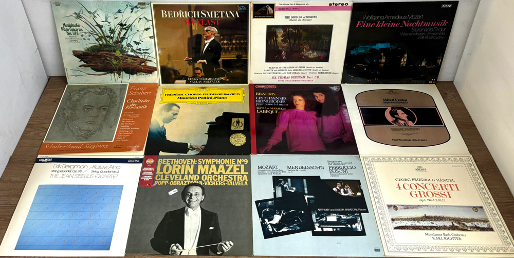 全て輸入盤 クラシック 60枚 LP レコード 大量 セット 0402 マゼール メンデルスゾーン ポリーニ ホロヴィッツ ブラームス モーツアルトの画像1