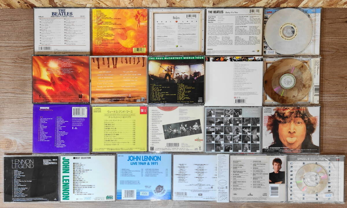 CD◇ビートルズ 大量 71枚 (アルバム66枚/シングル5枚) 色々 まとめて セット 0426 ポールマッカートニー ジョンレノン THE BEATLESの画像6