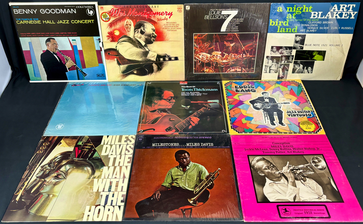 全て輸入盤 ジャズ 10枚 LP レコード まとめてセット 0423-1 マイルスデイビス ウェスモンゴメリ アートブレイキー ベニーグッドマンの画像1