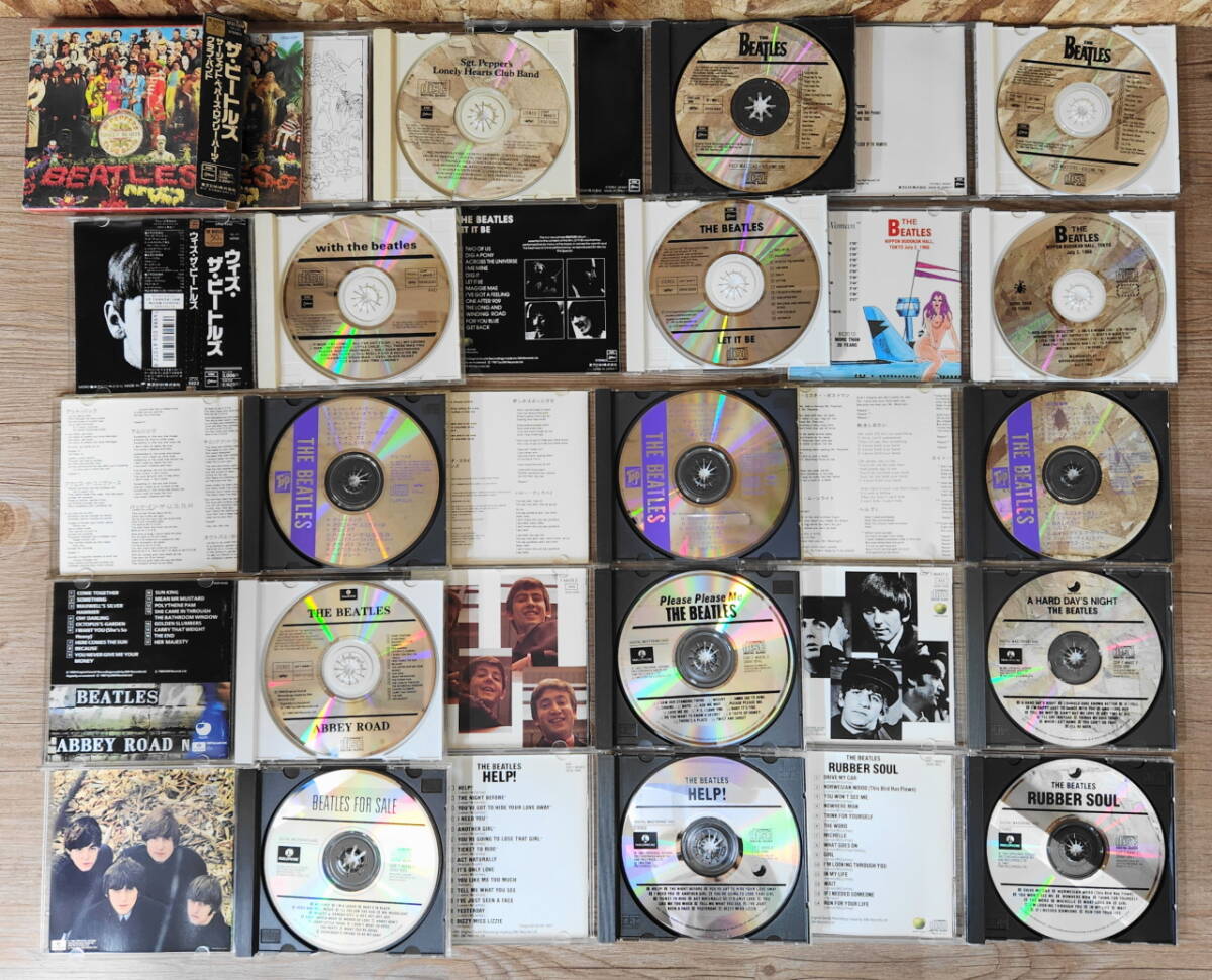 CD◇ビートルズ 大量 71枚 (アルバム66枚/シングル5枚) 色々 まとめて セット 0426 ポールマッカートニー ジョンレノン THE BEATLESの画像8