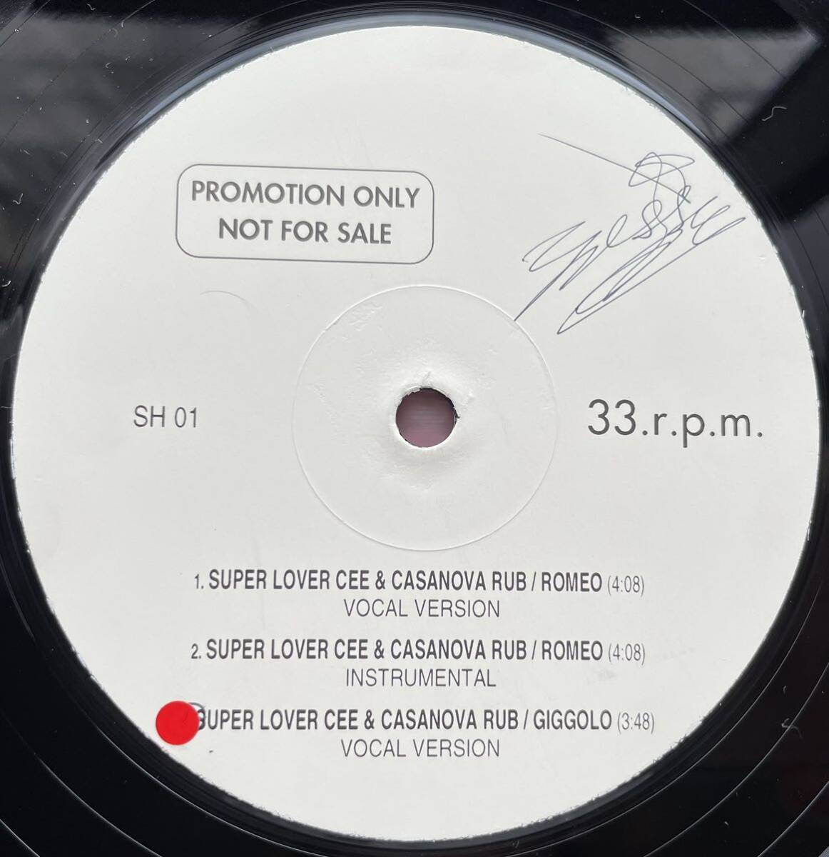 SUPER LOVER CEE & CASANOVA RUD / ROMEO / GIGOLO 12inch盤その他にもプロモーション盤 レア盤 人気レコード 多数出品。_画像1