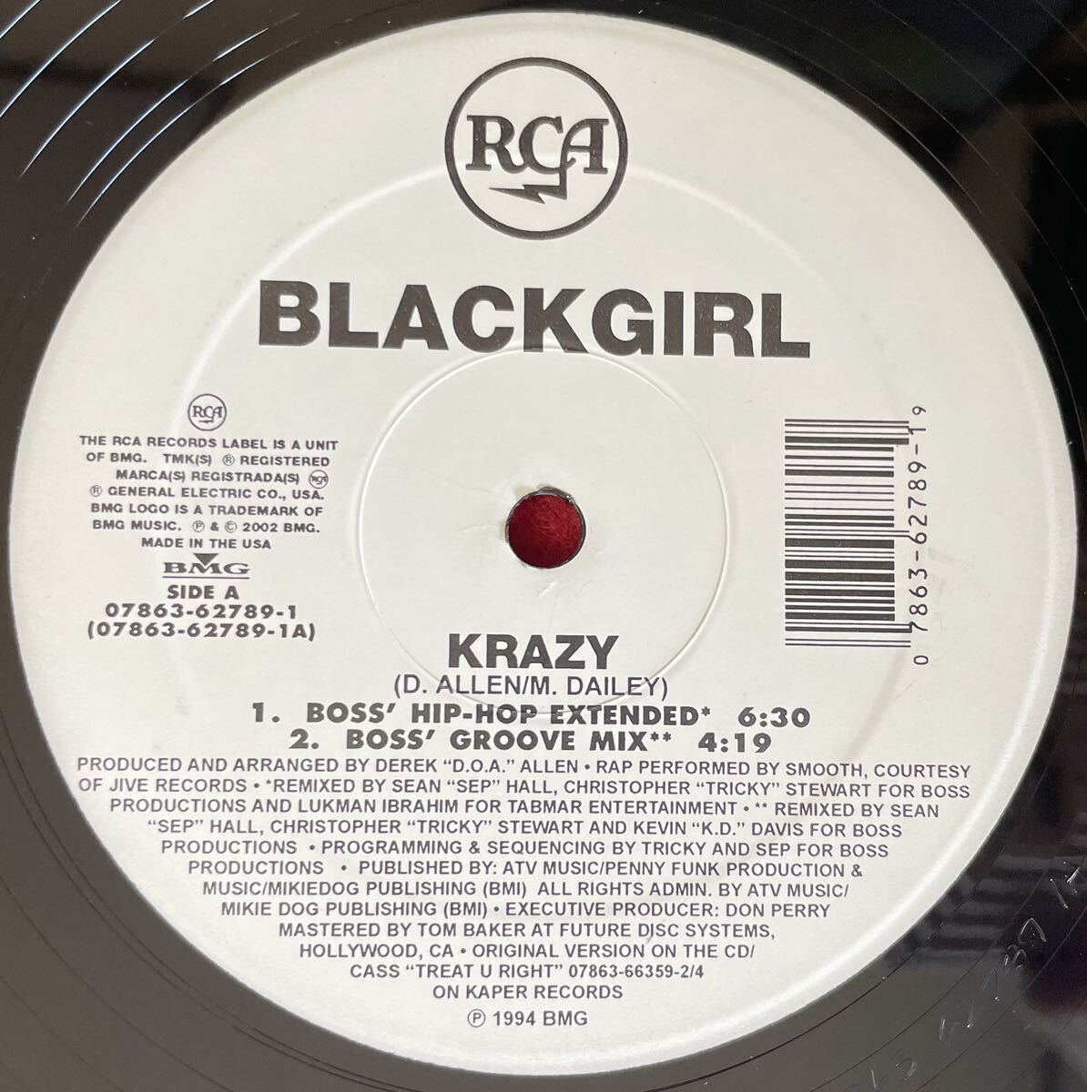 Blackgirl / Krazy 12inch盤その他にもプロモーション盤 レア盤 人気レコード 多数出品。_画像1