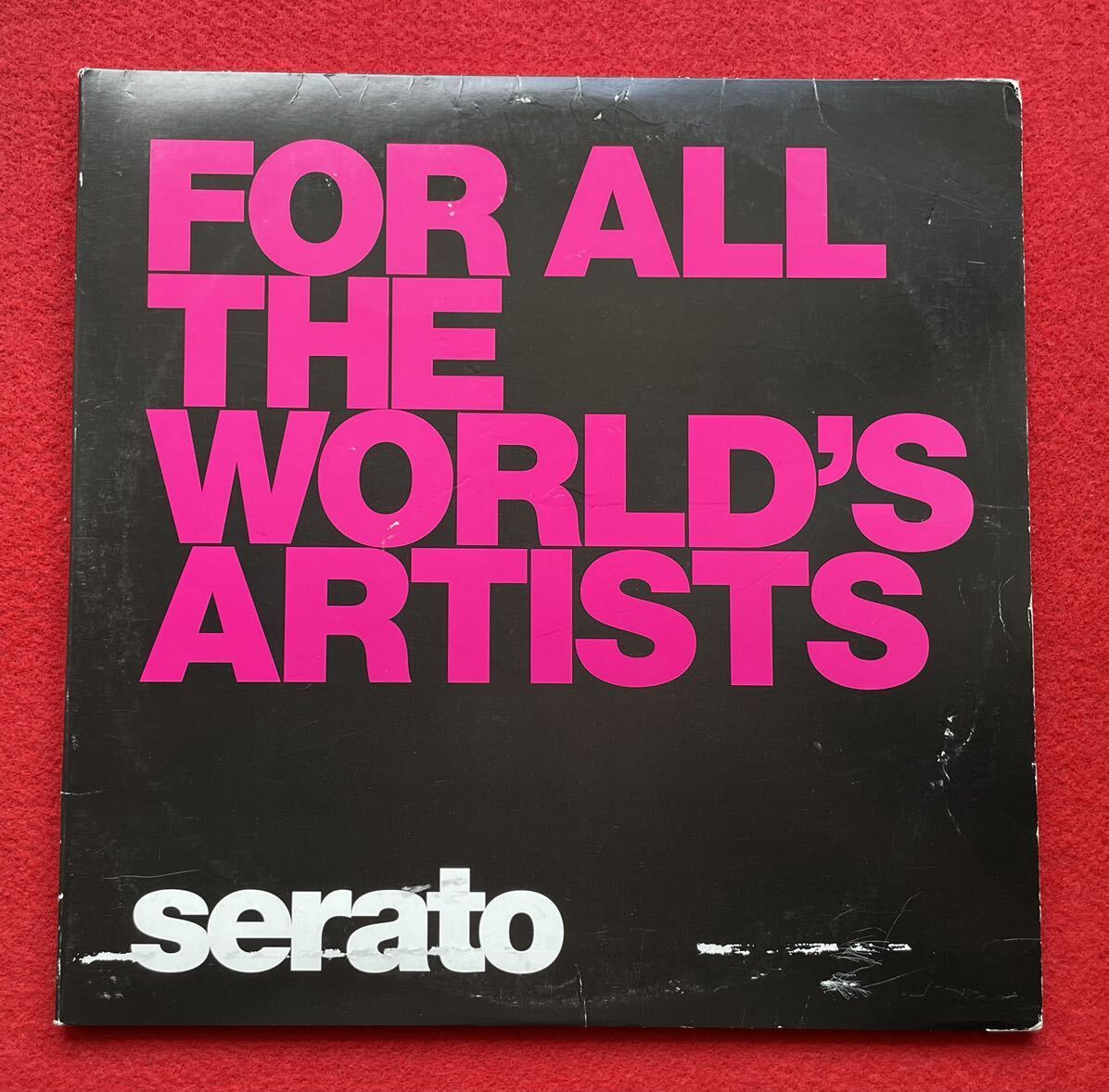 SERATO 赤バイナル2枚組 Serato Control Vinyl 12 12inch盤その他にもプロモーション盤 レア盤 人気レコード 多数出品。_画像1