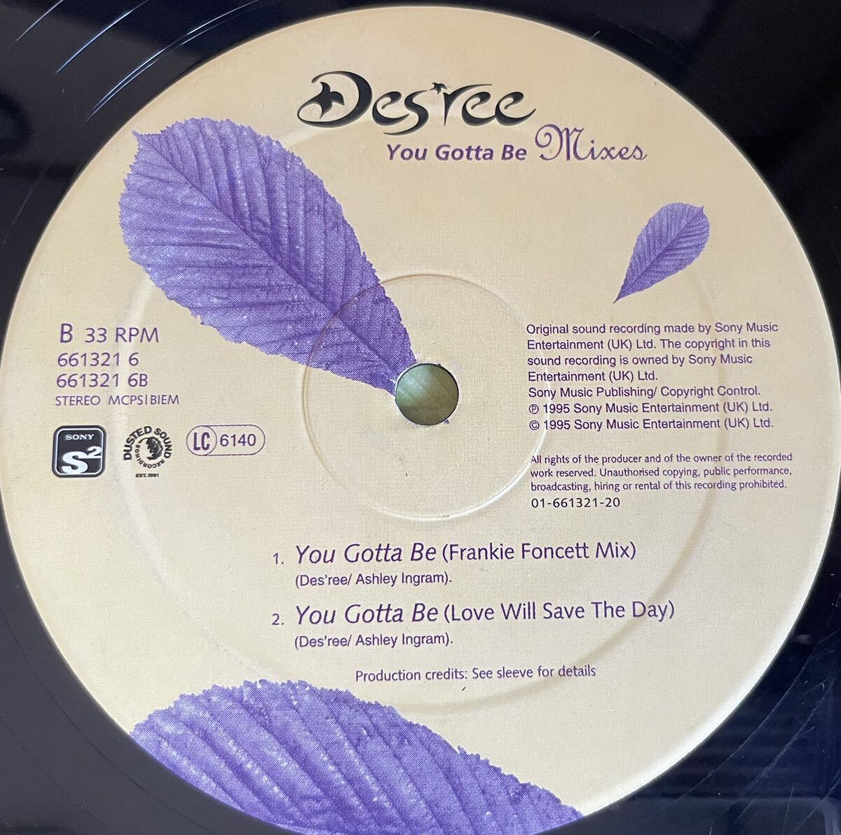 Des'ree デズリー / You Gotta Be Mixes 12inch盤その他にもプロモーション盤 レア盤 人気レコード 多数出品。_画像4