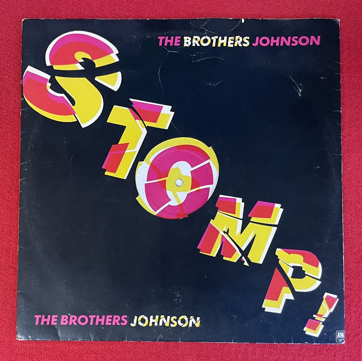 The Brothers Johnson人気ジャケット Stomp 12inch盤その他にもプロモーション盤 レア盤 人気レコード 多数出品。の画像1