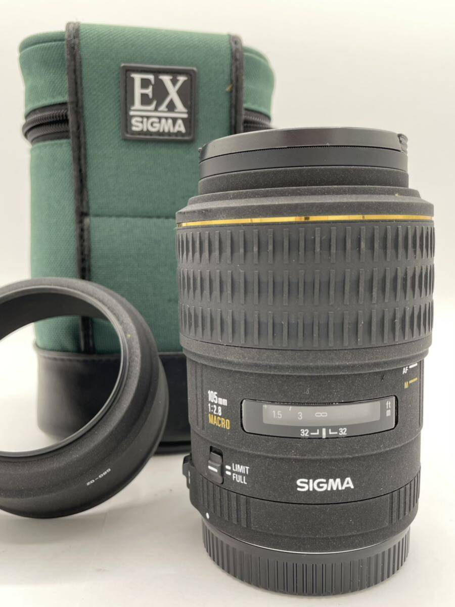 シグマ SIGMA 105mm F2.8 MACRO EX 【HNJ048】の画像1