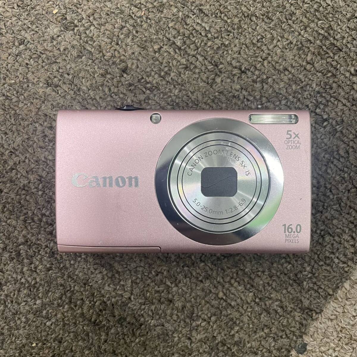 動作品 Canon PowerShot A2400 IS　PC1731 コンパクトデジタルカメラ　_画像2