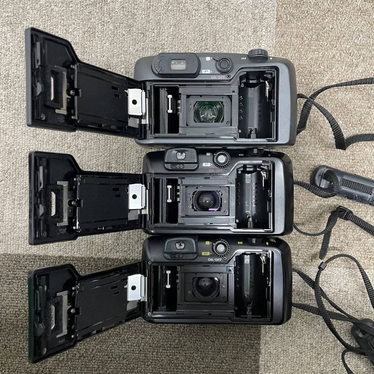 PENTAX フィルムカメラ まとめ 6台 ESPIO 140 120 110 SPOTMATIC Z-50P auto110 ペンタックス 動作未確認 ジャンクの画像8