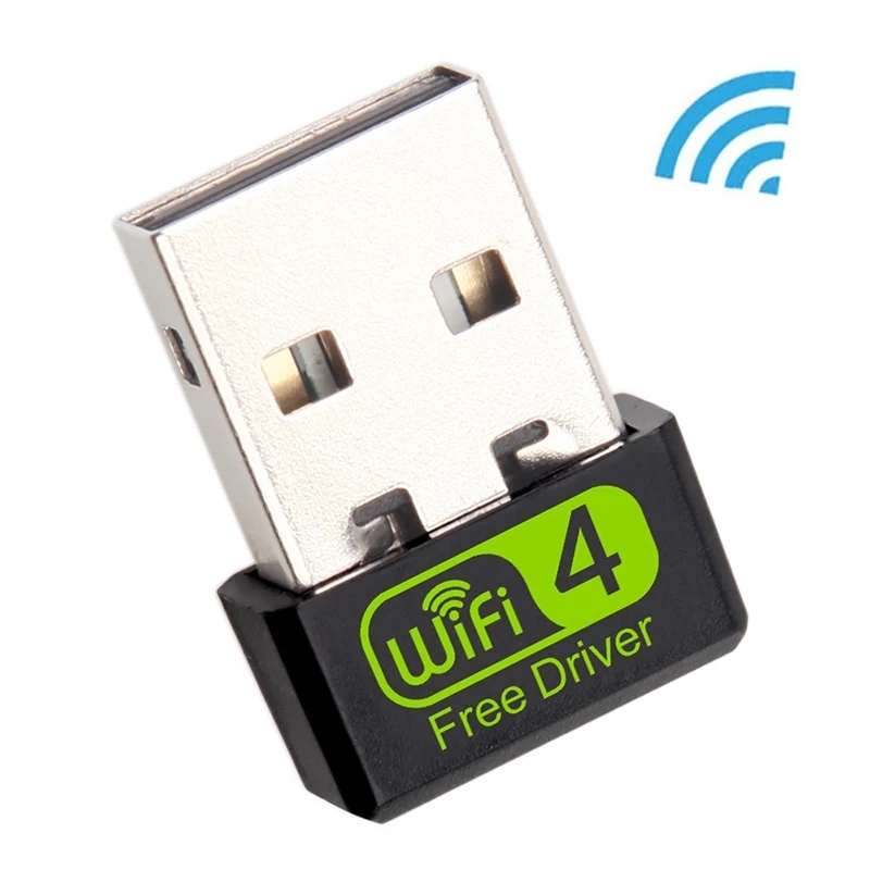 ドライバ内蔵 USB無線LAN WiFi子機 送料込みの画像1