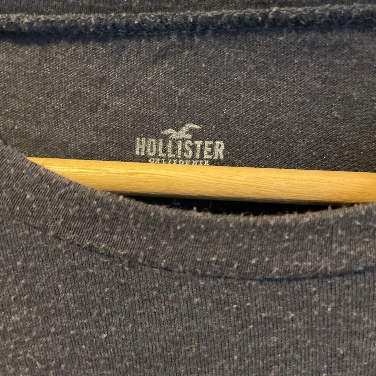 HOLLISTER 紺色　tシャツ