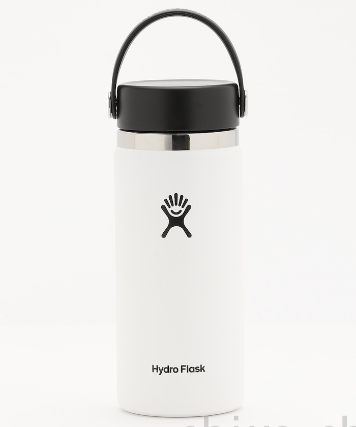 【Hydro Flask/ ハイドロフラスク】HYDRATION 16oz Wide Mouth ホワイト：White hrsm-0001の画像1