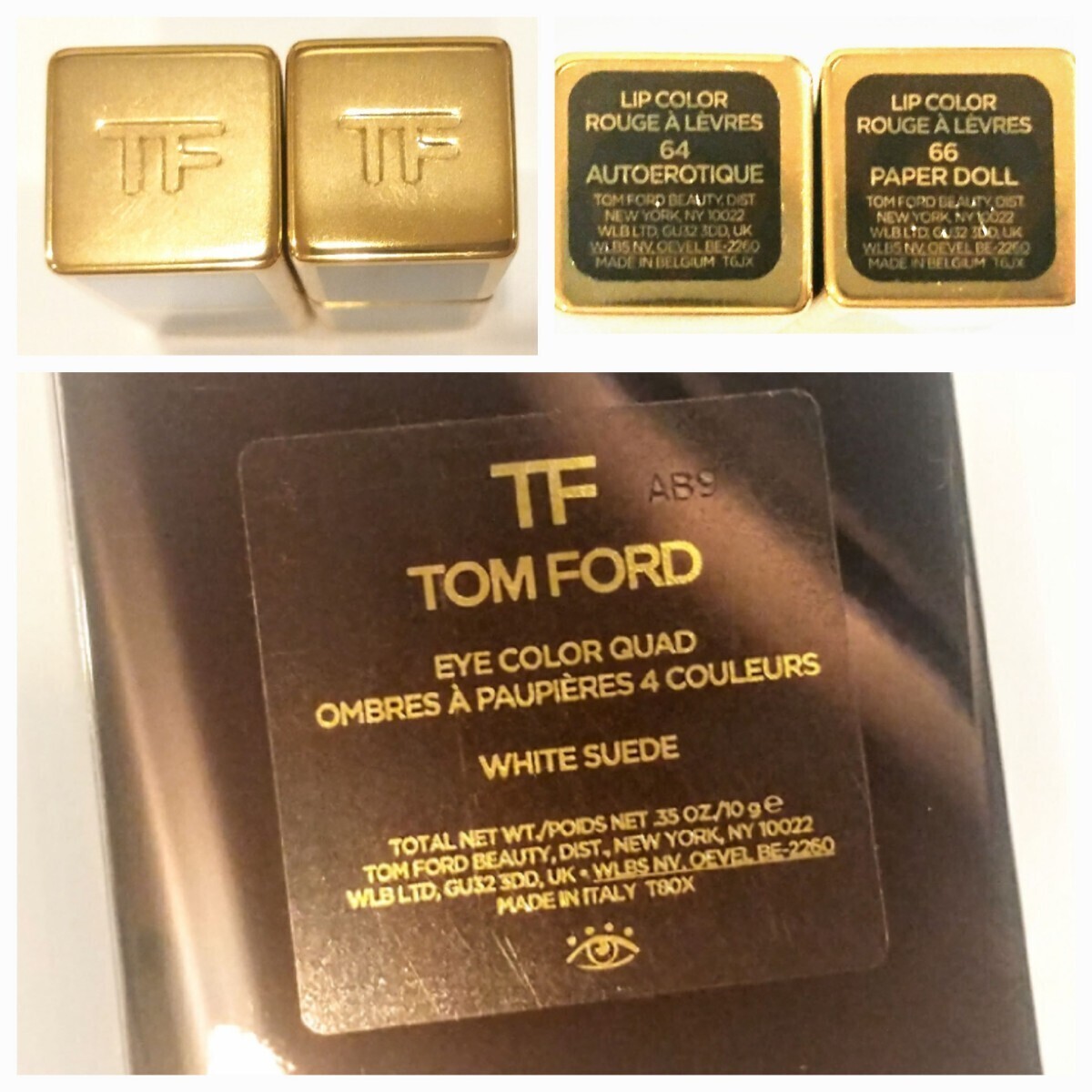 新品 限定品 トムフォード アイカラークォード リップ セット ギフトボックス TOM FORD アイシャドウ 口紅 コフレの画像9