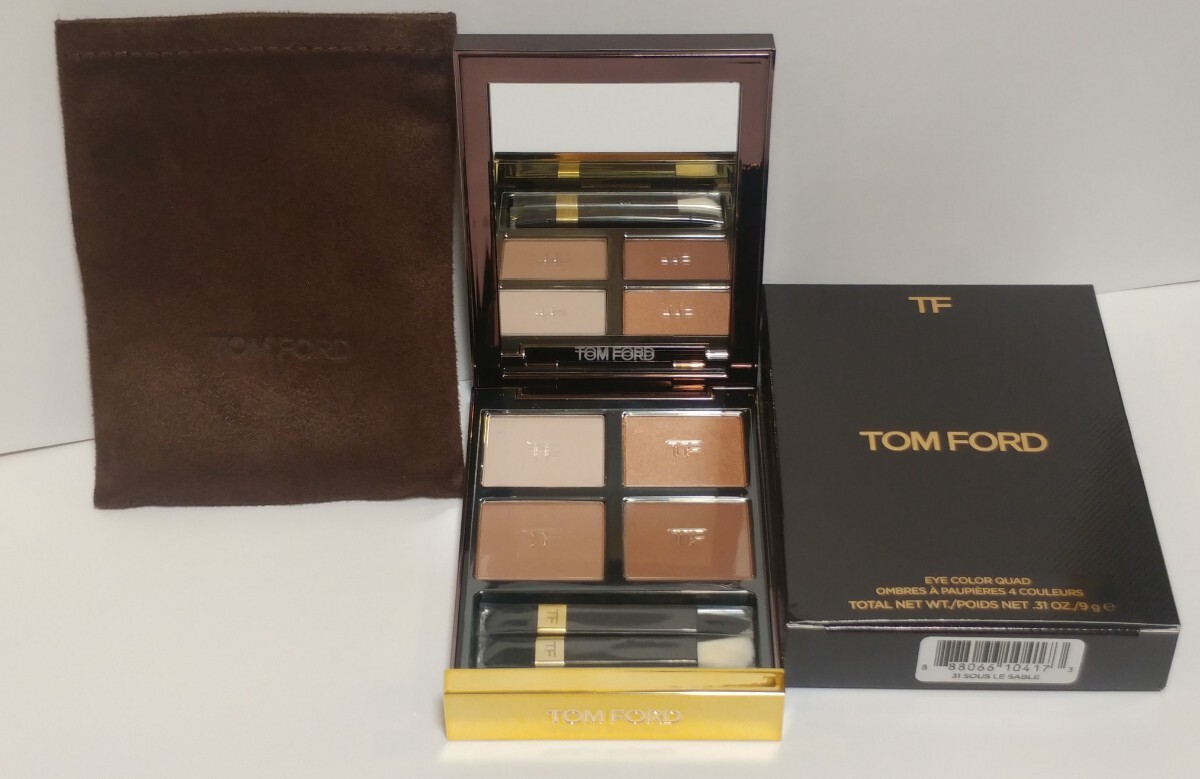 新品 トムフォード アイカラークォード 31 スールサーブル TOM FORD アイシャドウ パレットスー ル サーブル