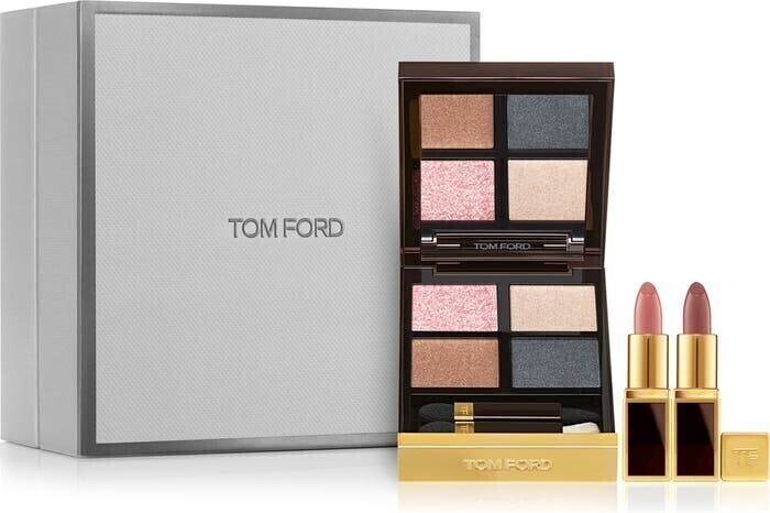 新品 限定品 トムフォード アイカラークォード リップ セット ギフトボックス TOM FORD アイシャドウ 口紅 コフレの画像2