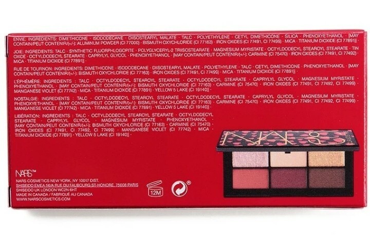 新品 ナーズ アイシャドウ 限定品 サンジェルマンデプレ アイシャドーパレット 2g×6 アイシャドウパレット NARS_画像8