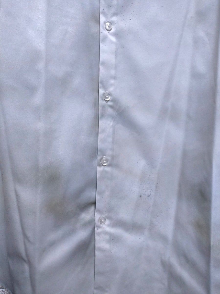LOVELESS グランジテイスト 長袖シャツ Sサイズ ワイシャツ   白 ホワイト