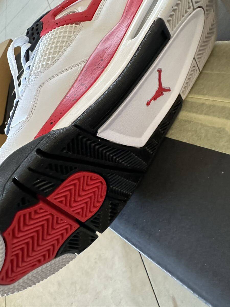 Nike Air Jordan 4 Retro Red Cementナイキ エアジョーダン4 レトロ レッドセメント 27cm 未使用品_画像9