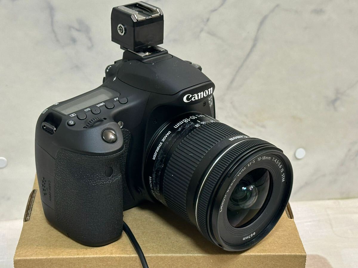 （175）CANON EOS 60D EF-S 10-18 mm キャノン デジタル一眼レフカメラ 動作確認済みの画像3