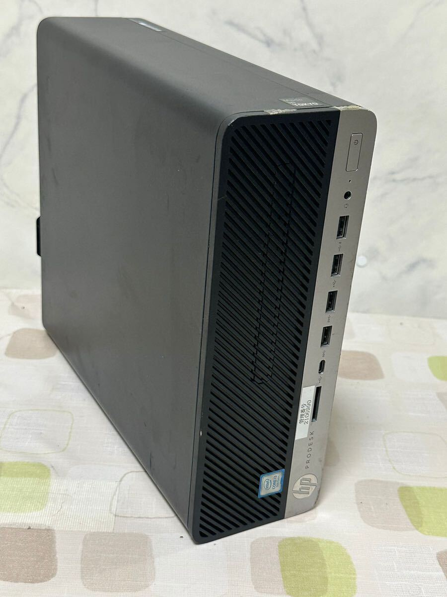 （115）HP ProDesk 600 G5 SFF Core i3 デスクトップ　パソコン　_画像1