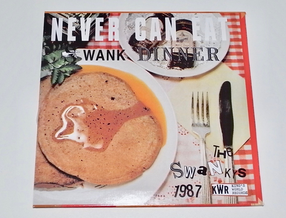 希少 レア 美品(PCに1回取り込んだだけ) 紙ジャケット仕様 CD THE SWANKYS スワンキーズ NEVER CAN EAT SWANK DINNER JOKE JOKE JOKE 収録の画像2