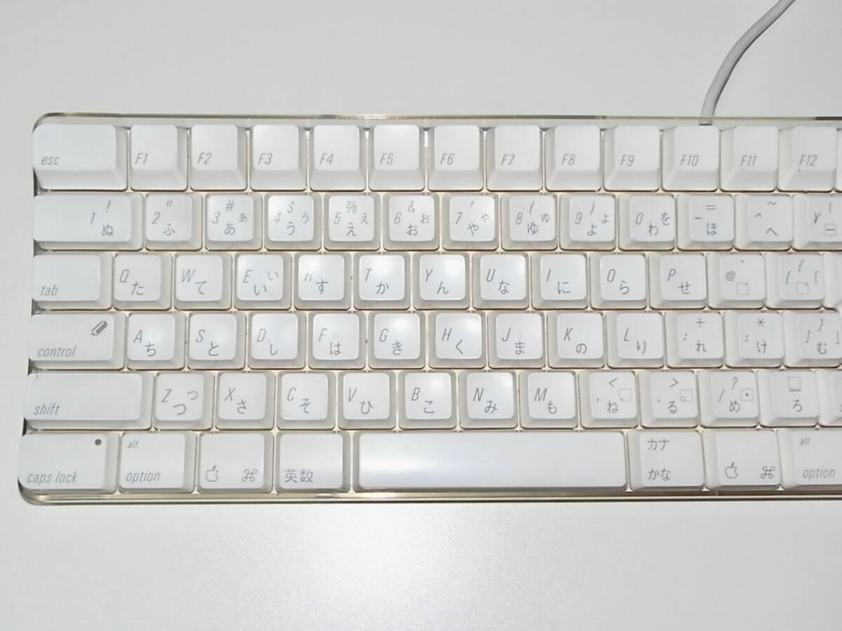 Mac マック Apple アップル 純正 Keyboard キーボード USBキーボード テンキー付 A1048 JIS配列_画像2