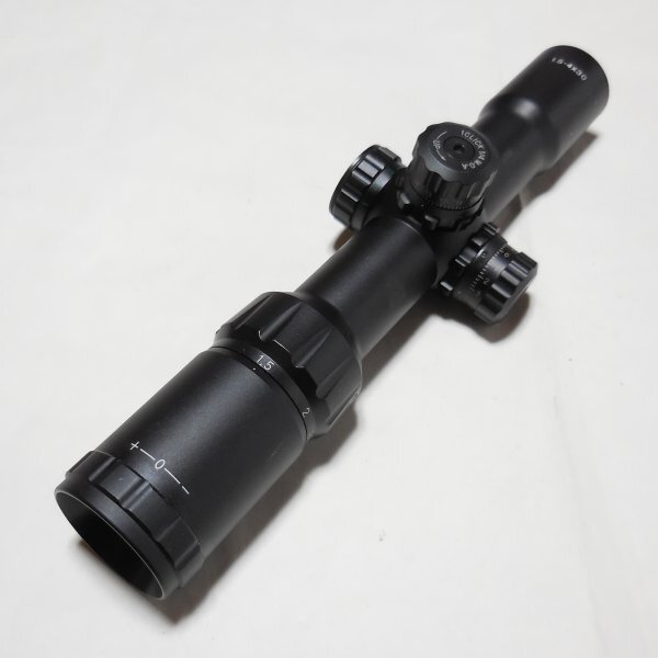 1.5~4 раз подсветка -tedo Short scope длина 25.5cm