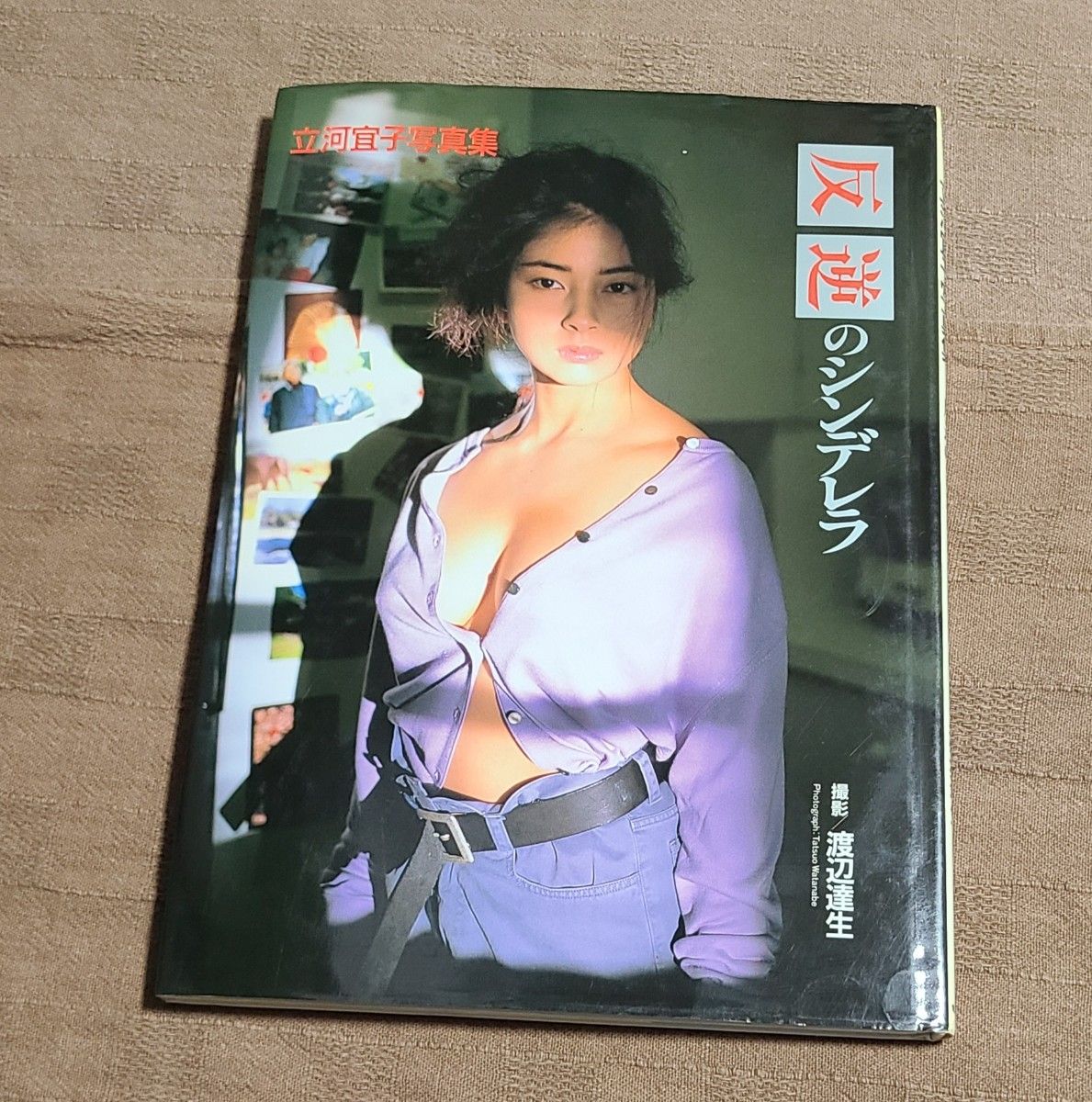 立河宜子写真集　反逆のシンデレラ　 撮影 渡辺達生 ワニブックス 　
