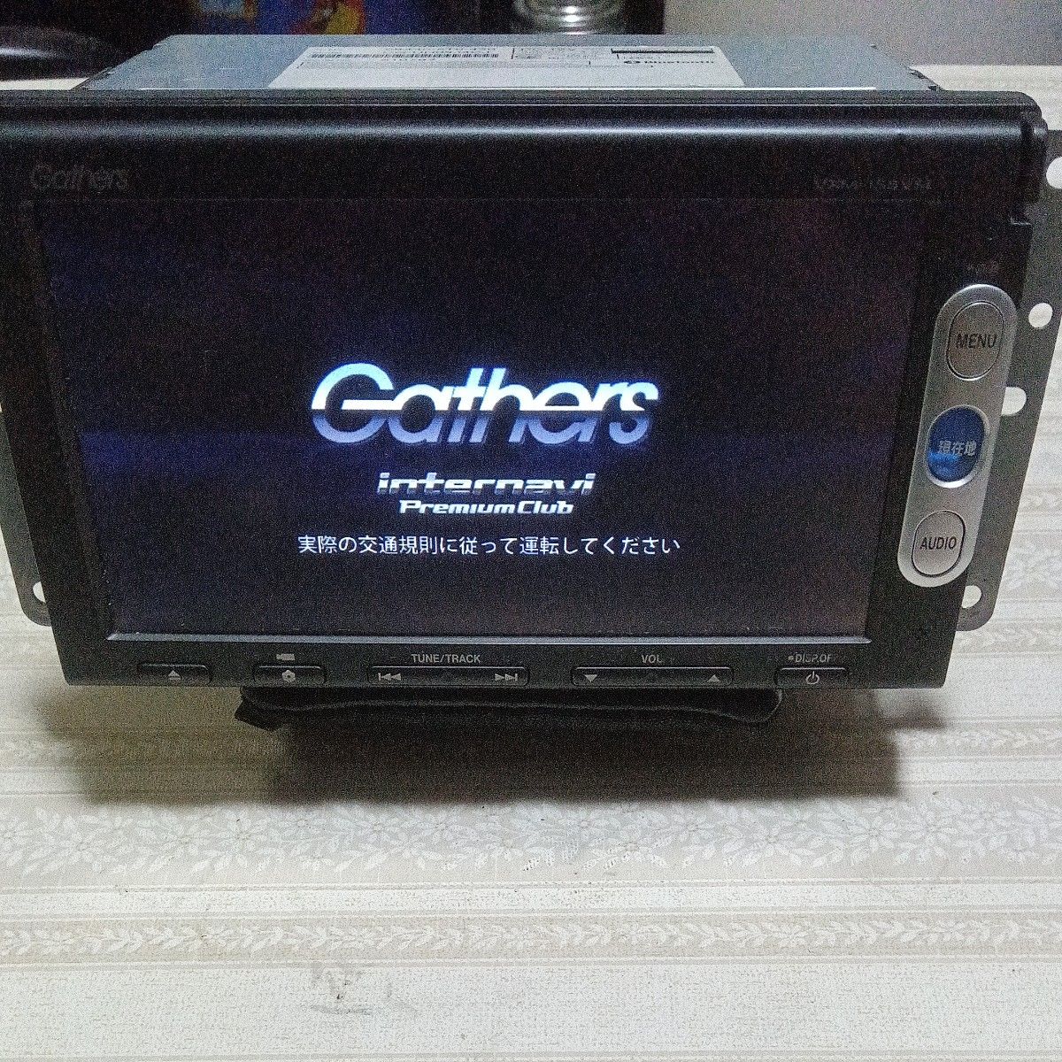 Gathers CD DVD ギャザズ カーナビVXM-155VSi中古本体と取り説