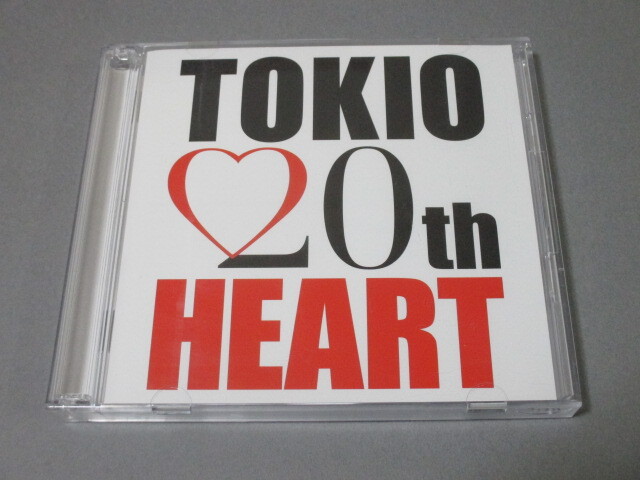 2CD◆TOKIO HEART　通常盤　32曲入　デビュー20周年記念ベスト ＊ジャケット痛みあり_画像1