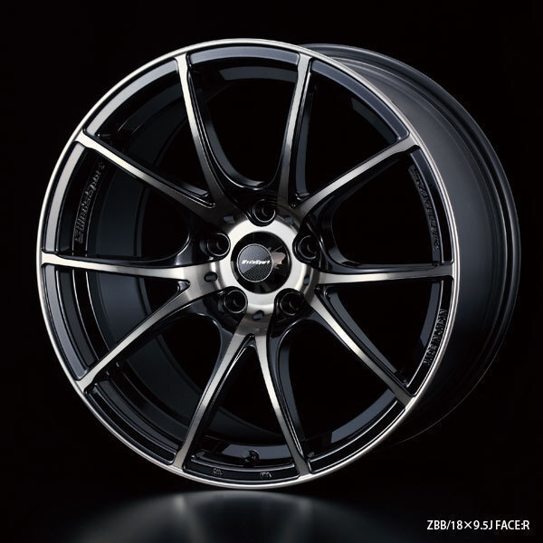 (1本の価格です) Weds Sport ウェッズスポーツ ホイール (SA-10R) (ZBB) 18×7.5J +45 5H/114.3 (72628)_画像4